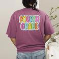 4th Grade Back To School Dalmatian Dots Teacher Student Women's Comfort Colors T-Shirt Back Print Berry 4th Grade Back To School Dalmatian Dots Teacher Student Women's Comfort Colors T-Shirt Back Print Berry