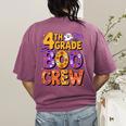4th Grade Boo Crew Ghost Halloween Teacher Costume Women's Comfort Colors T-Shirt Back Print Berry 4th Grade Boo Crew Ghost Halloween Teacher Costume Women's Comfort Colors T-Shirt Back Print Berry