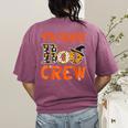 4th Grade Boo Crew Teacher Student Halloween Women's Comfort Colors T-Shirt Back Print Berry 4th Grade Boo Crew Teacher Student Halloween Women's Comfort Colors T-Shirt Back Print Berry