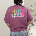 4th Grade Squad Fourth Teacher Student Team Back To School Women's Comfort Colors T-Shirt Back Print Berry 4th Grade Squad Fourth Teacher Student Team Back To School Women's Comfort Colors T-Shirt Back Print Berry