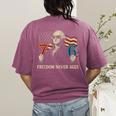 6-7 7-6 George Washington Freedom For Teachers Women's Comfort Colors T-Shirt Back Print Berry 6-7 7-6 George Washington Freedom For Teachers Women's Comfort Colors T-Shirt Back Print Berry