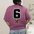 6 7 Matching Teachers Halloween Costume Gorilla Women's Comfort Colors T-Shirt Back Print Berry 6 7 Matching Teachers Halloween Costume Gorilla Women's Comfort Colors T-Shirt Back Print Berry