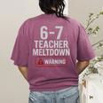 67 Don't Say 6-7 Again Teacher Shirt 67 Sarcastic Meme Women's Comfort Colors T-Shirt Back Print Berry 67 Don't Say 6-7 Again Teacher Shirt 67 Sarcastic Meme Women's Comfort Colors T-Shirt Back Print Berry