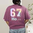 67 Ho Holmium Science Teacher Elements Table Six Seven Meme Women's Comfort Colors T-Shirt Back Print Berry 67 Ho Holmium Science Teacher Elements Table Six Seven Meme Women's Comfort Colors T-Shirt Back Print Berry