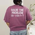 67 Meme PEMDAS Elementary Math Teacher Brainrot Joke Women's Comfort Colors T-Shirt Back Print Berry 67 Meme PEMDAS Elementary Math Teacher Brainrot Joke Women's Comfort Colors T-Shirt Back Print Berry
