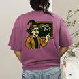 67 Teacher Halloween Witch Six Seven Meme Brainrot Math Joke Women's Comfort Colors T-Shirt Back Print Berry