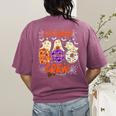 6th Grade Boo Crew Sixth Grade Halloween Teacher Kid Women's Comfort Colors T-Shirt Back Print Berry 6th Grade Boo Crew Sixth Grade Halloween Teacher Kid Women's Comfort Colors T-Shirt Back Print Berry