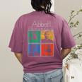 Abbott Elementary Colorful Pop Art Teachers TV Show Women's Comfort Colors T-Shirt Back Print Berry Abbott Elementary Colorful Pop Art Teachers TV Show Women's Comfort Colors T-Shirt Back Print Berry