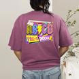 ABCD Pre-K Rocks Back To School PreK Kindergarten Teacher Women's Comfort Colors T-Shirt Back Print Berry ABCD Pre-K Rocks Back To School PreK Kindergarten Teacher Women's Comfort Colors T-Shirt Back Print Berry
