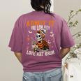 Admit It You Low Key Love Art Bruh Halloween Art Teacher Women's Comfort Colors T-Shirt Back Print Berry Admit It You Low Key Love Art Bruh Halloween Art Teacher Women's Comfort Colors T-Shirt Back Print Berry