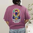 Anti Bullying Kindness Ninja School Teacher Student Women's Comfort Colors T-Shirt Back Print Berry Anti Bullying Kindness Ninja School Teacher Student Women's Comfort Colors T-Shirt Back Print Berry