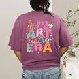 In My Art Teacher Era Teaching Future Artist Back To School Women's Comfort Colors T-Shirt Back Print Berry In My Art Teacher Era Teaching Future Artist Back To School Women's Comfort Colors T-Shirt Back Print Berry