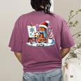 Artist Gingerbread Painter Art Teacher Student Christmas Women's Comfort Colors T-Shirt Back Print Berry Artist Gingerbread Painter Art Teacher Student Christmas Women's Comfort Colors T-Shirt Back Print Berry