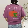 I Ate Some Pumpkin Pi Pie Math Teacher Halloween For Men Women Kids Women's Comfort Colors T-Shirt Back Print Berry I Ate Some Pumpkin Pi Pie Math Teacher Halloween For Men Women Kids Women's Comfort Colors T-Shirt Back Print Berry