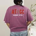 ATGC Teacher Student Biology Women's Comfort Colors T-Shirt Back Print Berry ATGC Teacher Student Biology Women's Comfort Colors T-Shirt Back Print Berry