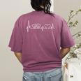 Theatre Teacher Theater Drama Rehearsal Theater Women's Comfort Colors T-Shirt Back Print Berry