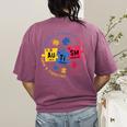 Autism Awareness Shirt Periodic Puzzle Science Teacher Men Women Kids Women's Comfort Colors T-Shirt Back Print Berry Autism Awareness Shirt Periodic Puzzle Science Teacher Men Women Kids Women's Comfort Colors T-Shirt Back Print Berry
