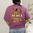 Autumn Fall SPED ED Teacher Thankful Grateful Pumpkin Retro Women's Comfort Colors T-Shirt Back Print Berry Autumn Fall SPED ED Teacher Thankful Grateful Pumpkin Retro Women's Comfort Colors T-Shirt Back Print Berry