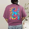 Back To School Eighth 8th Grade Tie Dye Typography Teacher Women's Comfort Colors T-Shirt Back Print Berry Back To School Eighth 8th Grade Tie Dye Typography Teacher Women's Comfort Colors T-Shirt Back Print Berry