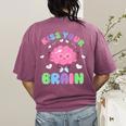 Back To School Kiss Your Brain Cute Teacher Appreciation Women's Comfort Colors T-Shirt Back Print Berry Back To School Kiss Your Brain Cute Teacher Appreciation Women's Comfort Colors T-Shirt Back Print Berry