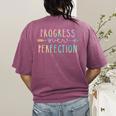 Back To School Progress Over Perfection Motivational Teacher Women's Comfort Colors T-Shirt Back Print Berry Back To School Progress Over Perfection Motivational Teacher Women's Comfort Colors T-Shirt Back Print Berry