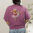 Ballet Dancer Gingerbread Christmas Dance Teacher Girl Women Women's Comfort Colors T-Shirt Back Print Berry Ballet Dancer Gingerbread Christmas Dance Teacher Girl Women Women's Comfort Colors T-Shirt Back Print Berry