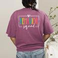 Behavior Squad School Counselor SPED Teacher Kids Women Men Women's Comfort Colors T-Shirt Back Print Berry Behavior Squad School Counselor SPED Teacher Kids Women Men Women's Comfort Colors T-Shirt Back Print Berry