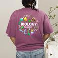 Biology Squad Science Teacher Student Biologist Women's Comfort Colors T-Shirt Back Print Berry Biology Squad Science Teacher Student Biologist Women's Comfort Colors T-Shirt Back Print Berry