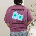 Biology T Shirts Science Biology Teacher Idea Women's Comfort Colors T-Shirt Back Print Berry
