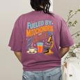 Biology Teacher Science Fueled By Mitochondria Coffee Women's Comfort Colors T-Shirt Back Print Berry Biology Teacher Science Fueled By Mitochondria Coffee Women's Comfort Colors T-Shirt Back Print Berry