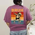 Bruh It's Field Day Teacher Happy Field Day Dabbing Boy Women's Comfort Colors T-Shirt Back Print Berry Bruh It's Field Day Teacher Happy Field Day Dabbing Boy Women's Comfort Colors T-Shirt Back Print Berry