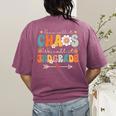 Some Call It Chaos We Call It 3rd Grade Third Grade Teachers Men Women Kids Women's Comfort Colors T-Shirt Back Print Berry Some Call It Chaos We Call It 3rd Grade Third Grade Teachers Men Women Kids Women's Comfort Colors T-Shirt Back Print Berry