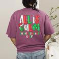 All Calm Said No Teacher Teacher Christmas Lights Women's Comfort Colors T-Shirt Back Print Berry All Calm Said No Teacher Teacher Christmas Lights Women's Comfort Colors T-Shirt Back Print Berry