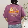 You Can't Scare Me I Teach 2nd Grade Teacher Halloween Ghost Women's Comfort Colors T-Shirt Back Print Berry You Can't Scare Me I Teach 2nd Grade Teacher Halloween Ghost Women's Comfort Colors T-Shirt Back Print Berry