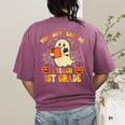 You Can't Scare Me I Teach First Grade Halloween Teacher Women's Comfort Colors T-Shirt Back Print Berry You Can't Scare Me I Teach First Grade Halloween Teacher Women's Comfort Colors T-Shirt Back Print Berry