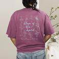 Christian Steps Of Spirit Bible Verse Ballet Dancer Teacher Women's Comfort Colors T-Shirt Back Print Berry Christian Steps Of Spirit Bible Verse Ballet Dancer Teacher Women's Comfort Colors T-Shirt Back Print Berry