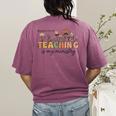 Christian Teacher Teaching Is My Ministry Faith Bible Verse Women's Comfort Colors T-Shirt Back Print Berry Christian Teacher Teaching Is My Ministry Faith Bible Verse Women's Comfort Colors T-Shirt Back Print Berry