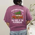 Christmas Teacher Squad Festive Car Tree Lights Xmas Women's Comfort Colors T-Shirt Back Print Berry Christmas Teacher Squad Festive Car Tree Lights Xmas Women's Comfort Colors T-Shirt Back Print Berry