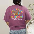 Colorful Math Teacher Retirement Solve The Problem Retired Women's Comfort Colors T-Shirt Back Print Berry