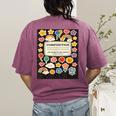 Composition Notebook Costume Teacher Matching Halloween Book Women's Comfort Colors T-Shirt Back Print Berry Composition Notebook Costume Teacher Matching Halloween Book Women's Comfort Colors T-Shirt Back Print Berry