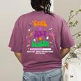 Computer Teacher Spooky Halloween Technology STEM Engineer Women's Comfort Colors T-Shirt Back Print Berry