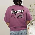 The Concert Day Elementary Music Teacher First Day Of School Women's Comfort Colors T-Shirt Back Print Berry The Concert Day Elementary Music Teacher First Day Of School Women's Comfort Colors T-Shirt Back Print Berry