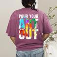Cool Artist For Men Women Painter Art Teacher Paint Artists Women's Comfort Colors T-Shirt Back Print Berry Cool Artist For Men Women Painter Art Teacher Paint Artists Women's Comfort Colors T-Shirt Back Print Berry