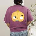 The Cool Bean Good Egg Teacher Halloween Costume Food Group Women's Comfort Colors T-Shirt Back Print Berry The Cool Bean Good Egg Teacher Halloween Costume Food Group Women's Comfort Colors T-Shirt Back Print Berry