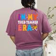 Cute Coffee Glass Face Happy Day In My Tired Teacher ERA For Men Women Women's Comfort Colors T-Shirt Back Print Berry Cute Coffee Glass Face Happy Day In My Tired Teacher ERA For Men Women Women's Comfort Colors T-Shirt Back Print Berry