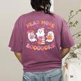 Cute Ghost Book Read More Books Teachers Halloween Women's Comfort Colors T-Shirt Back Print Berry Cute Ghost Book Read More Books Teachers Halloween Women's Comfort Colors T-Shirt Back Print Berry