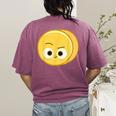 Cute Good Egg Teacher Halloween Costume Group The Big Cheese Women's Comfort Colors T-Shirt Back Print Berry
