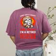 What Day Is Today Retired Special Education Teacher Women's Comfort Colors T-Shirt Back Print Berry What Day Is Today Retired Special Education Teacher Women's Comfort Colors T-Shirt Back Print Berry