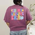 In My Daycare Era Groovy Teacher Daycare First Day Of School Women's Comfort Colors T-Shirt Back Print Berry In My Daycare Era Groovy Teacher Daycare First Day Of School Women's Comfort Colors T-Shirt Back Print Berry