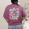 In My Daycare Teacher Era Daycare Provider Kids Women's Comfort Colors T-Shirt Back Print Berry In My Daycare Teacher Era Daycare Provider Kids Women's Comfort Colors T-Shirt Back Print Berry